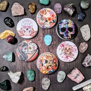 💜💀 Bada$$ Skull Compact Mirrors💀♥️